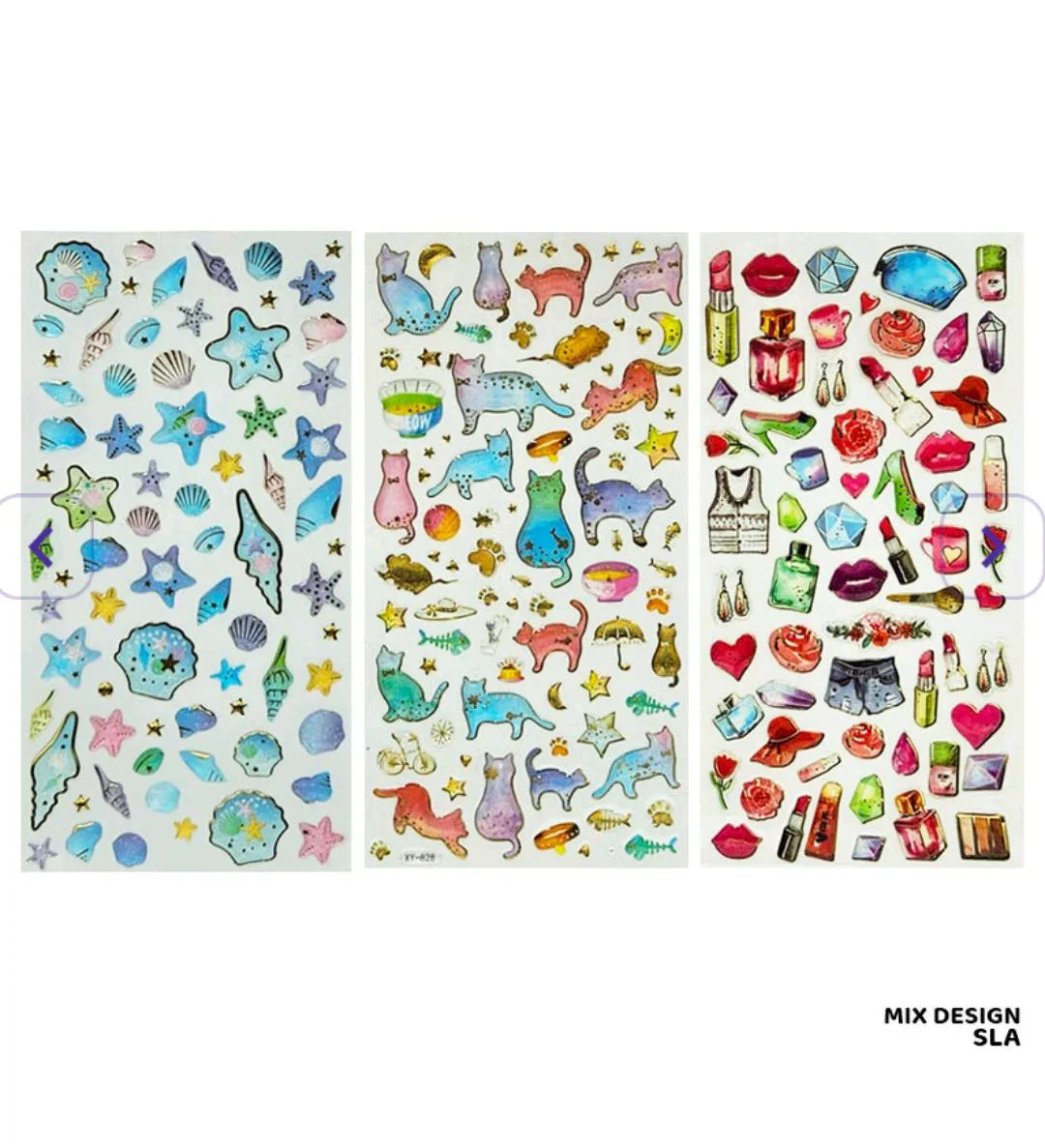 Glitter Magic Sticker pack of 1 - Image 3
