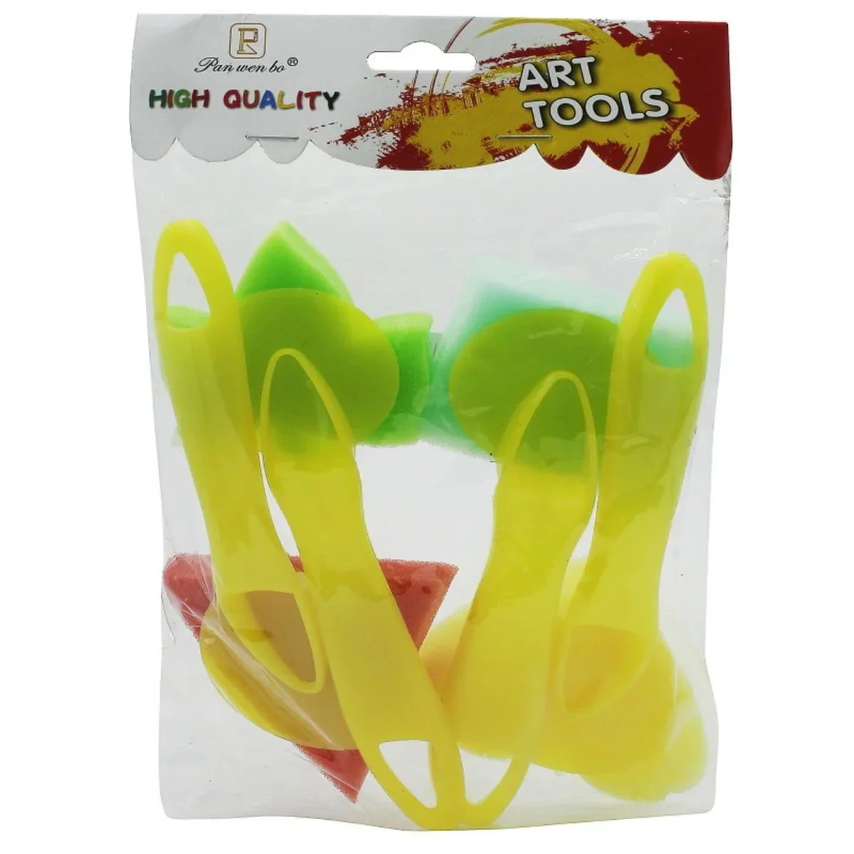 Sponge Brush Set 4pcs - Image 4