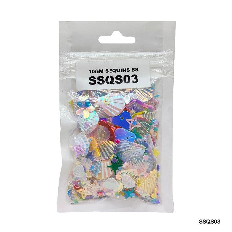 Multi 10Gm Sequins Ss       Code  Ssqs03