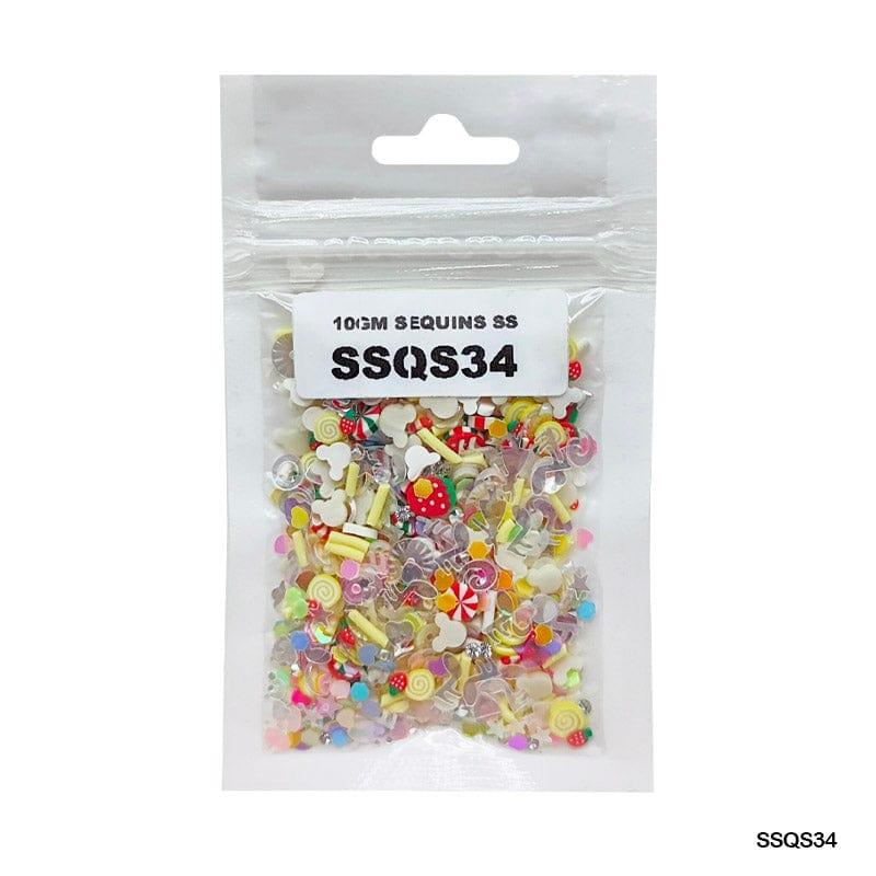 Multi 10Gm Sequins Ss       Code  Ssqs34
