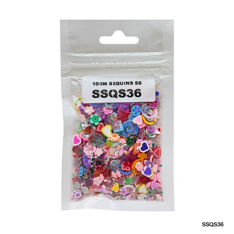 Multi 10Gm Sequins Ss       Code  Ssqs36