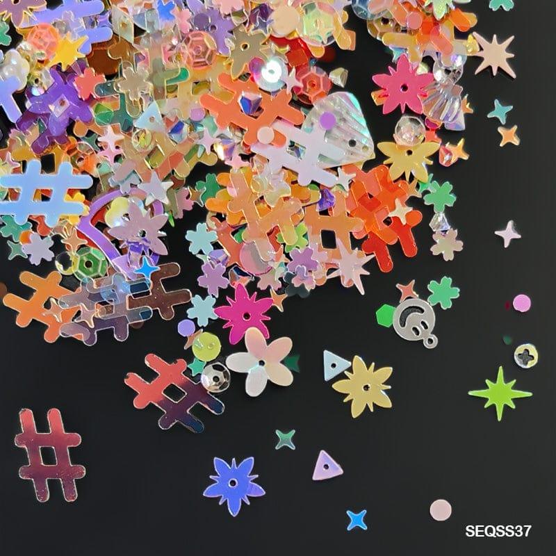 Multi 10Gm Sequins Ss       Code  Ssqs37