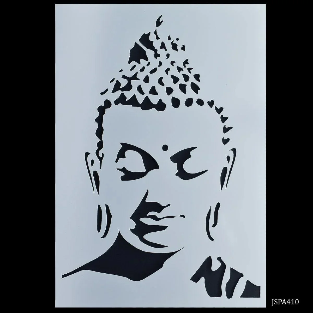 Drawing Stencil Plastic A4 Gautam Buddha