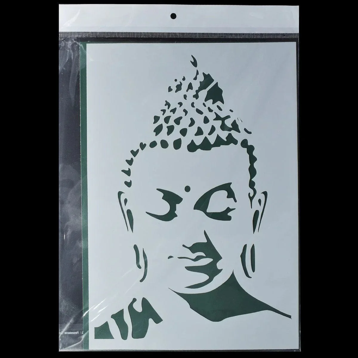 Drawing Stencil Plastic A4 Gautam Buddha - Image 4
