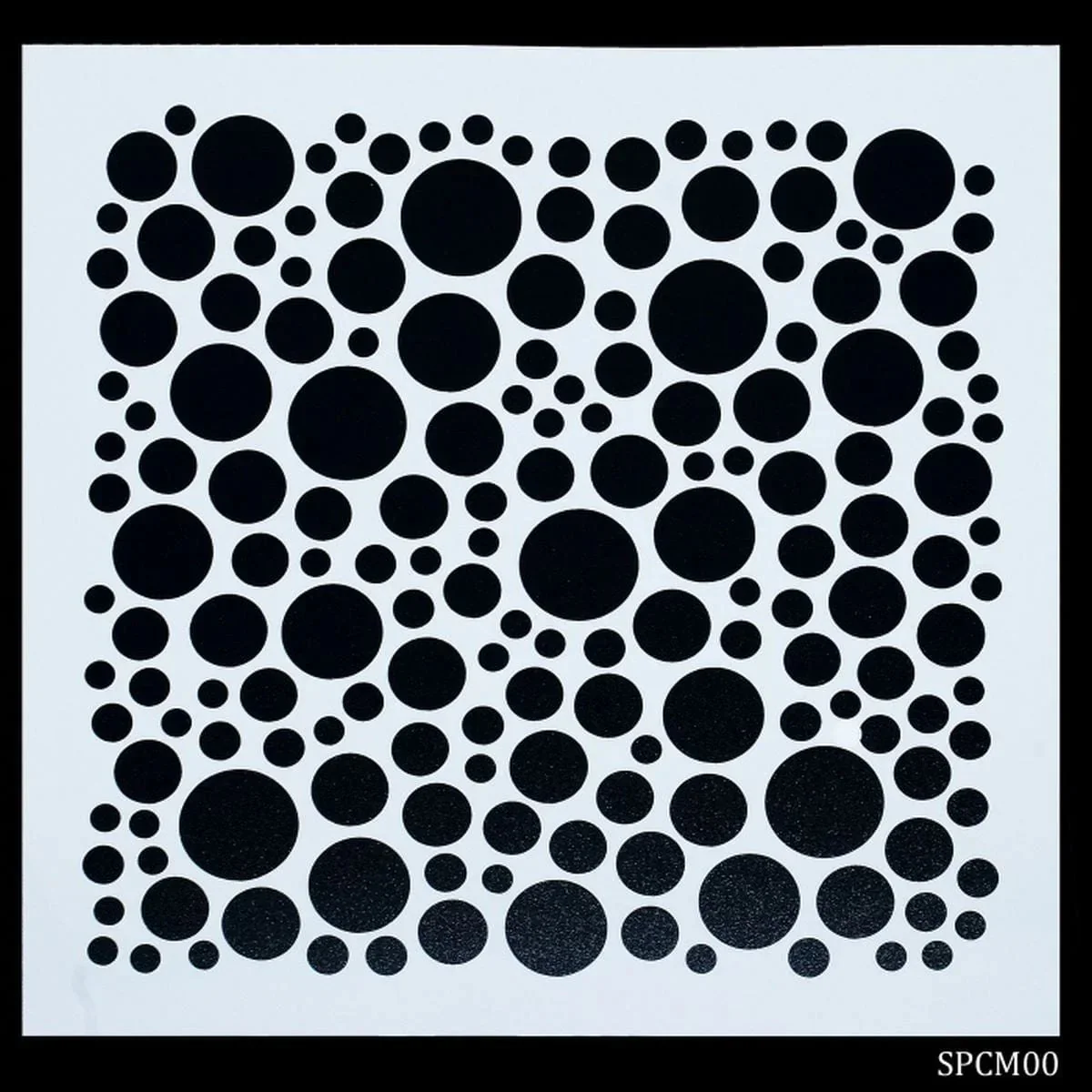 Drawing Stencil Plastic Card Model Mix Design 8x8 - Unleash Your Creativity with Versatile Drawing Stencil Patterns!