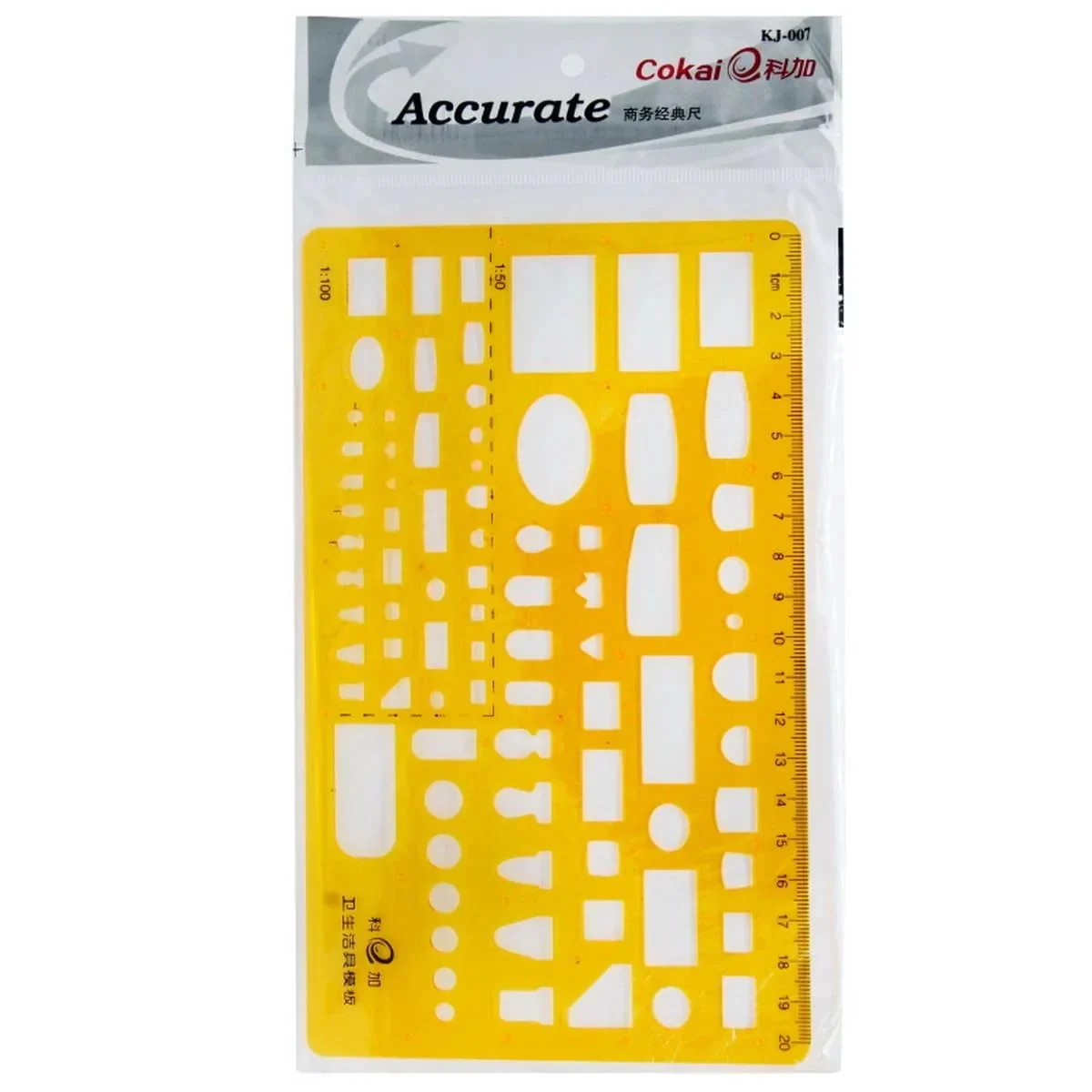 Drawing Stencil Plot Model Accurate Template - Contain 1 Unit - Image 3