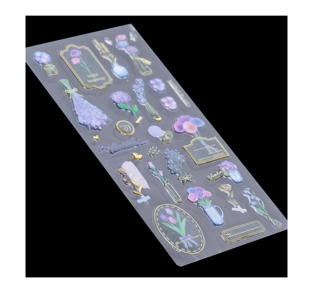 Botanical floral Sticker l Pack of 1 sheets - Image 2