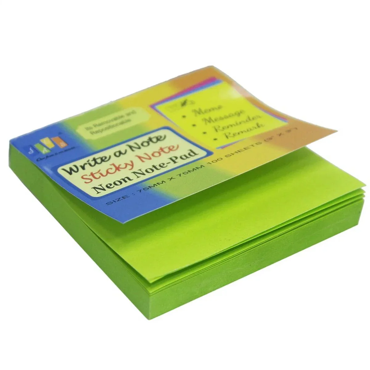 Sticky Note Pad Neon - Image 3