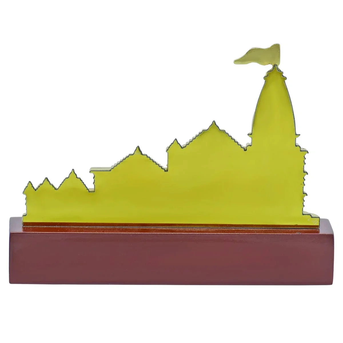 Table Top Shri Ram Mandir Gold - Image 3