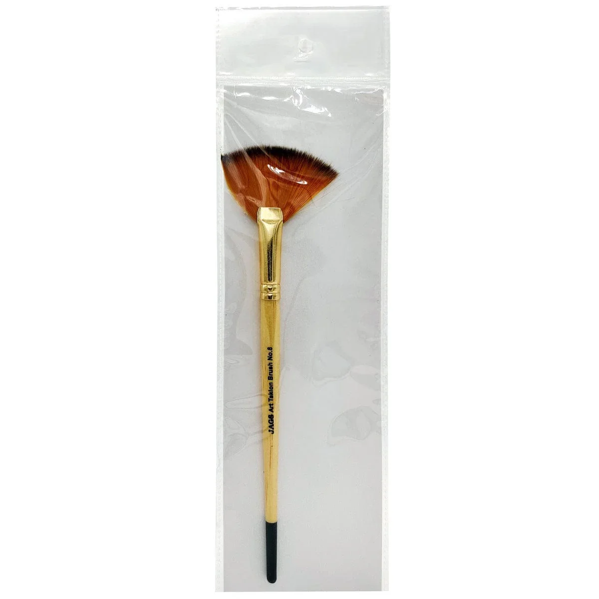 Taklon Fan Painting Brush - No. 08 - Image 3