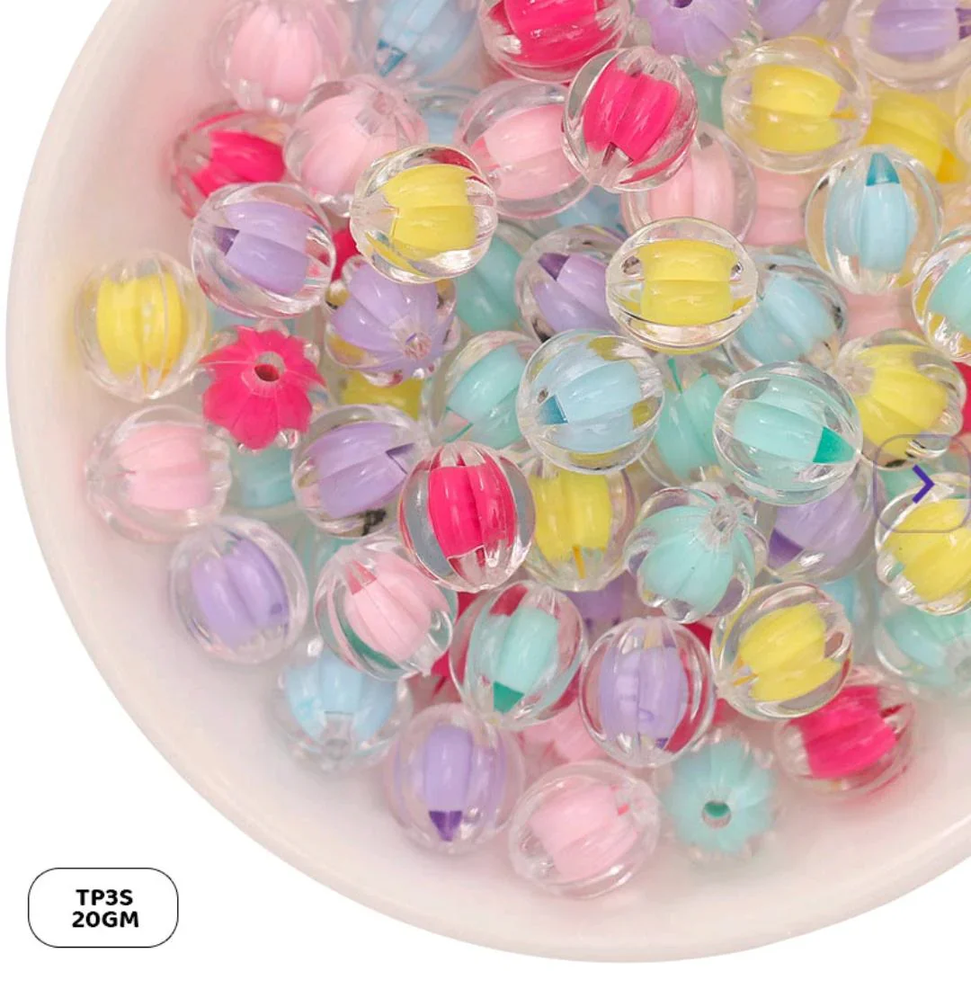 Pastel Heart & Star Craft Beads (20g Pack) - Image 2