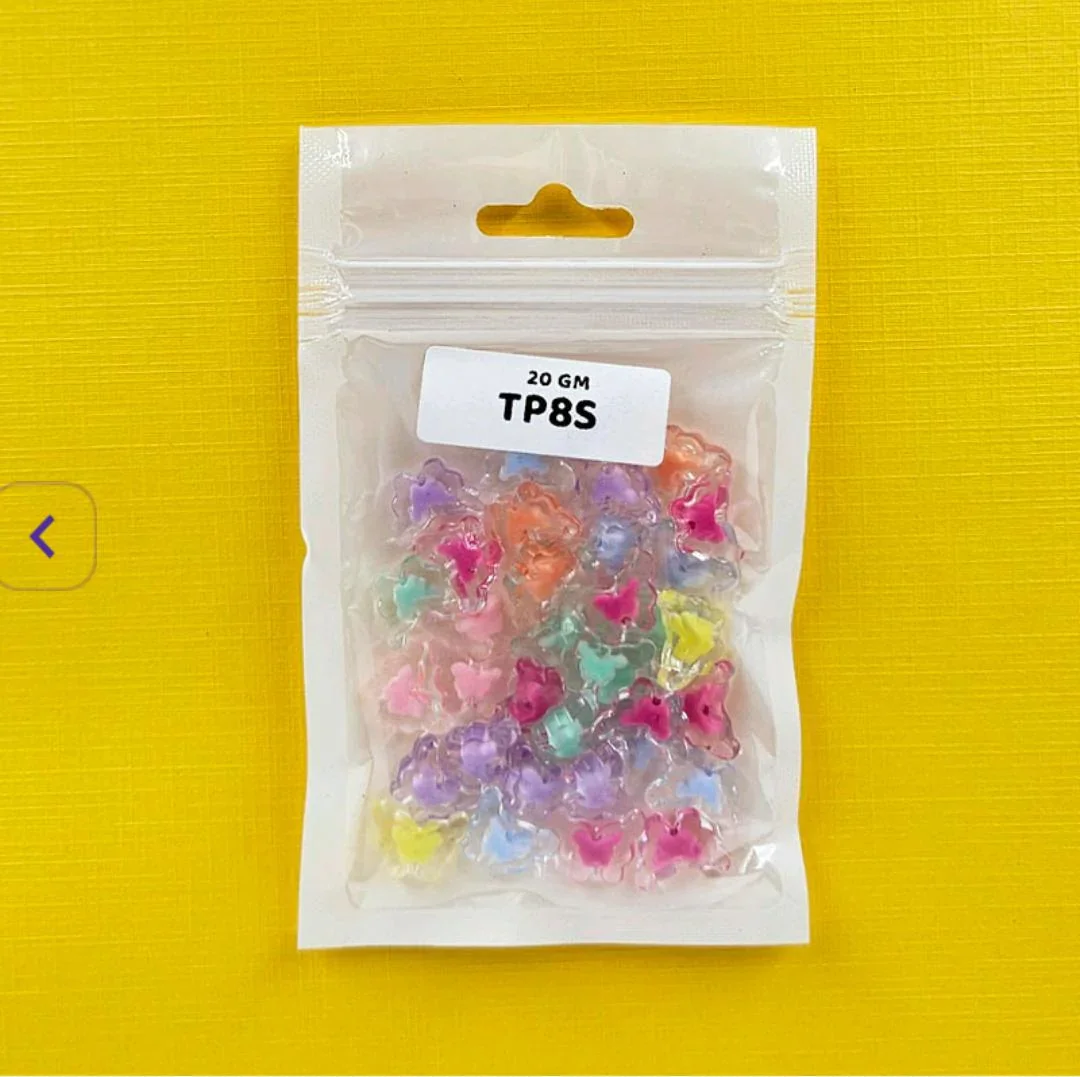 Cute Bow Tie Craft Beads (20g Pack) - Image 2