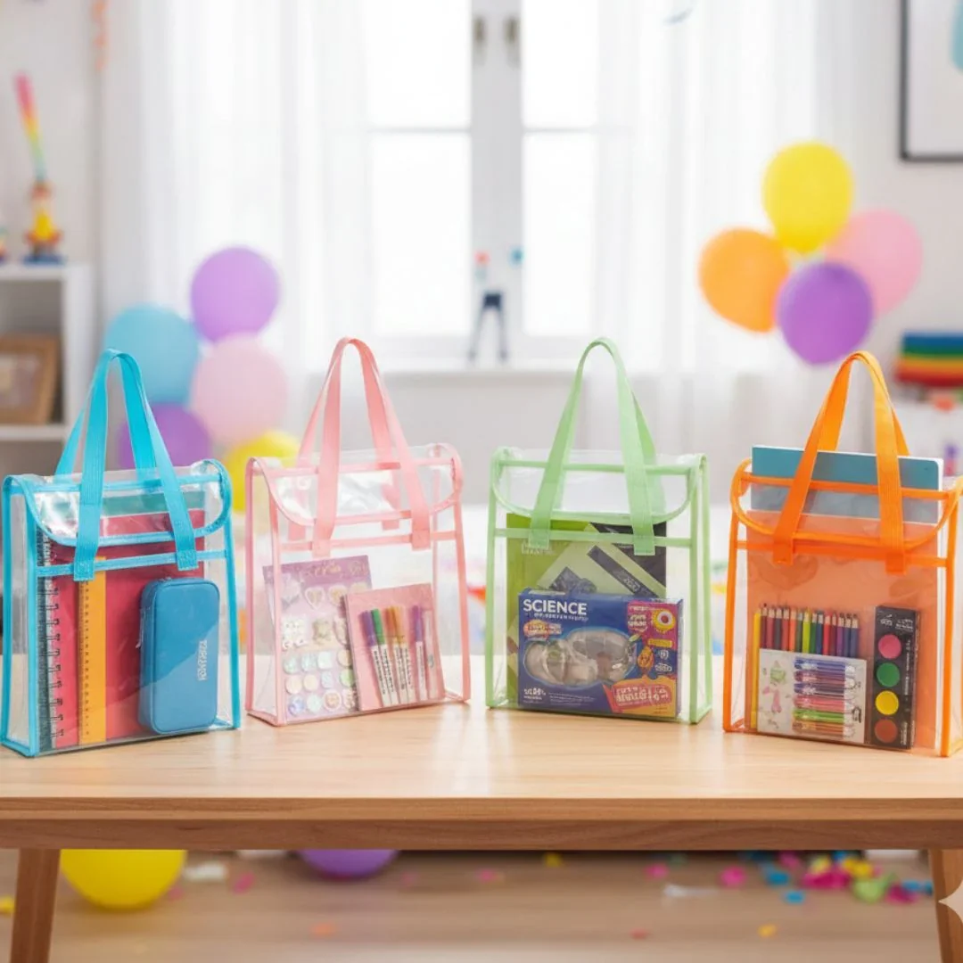 Transparent Kids Stationery Tote Bag ( 1Pcs ) - Image 5