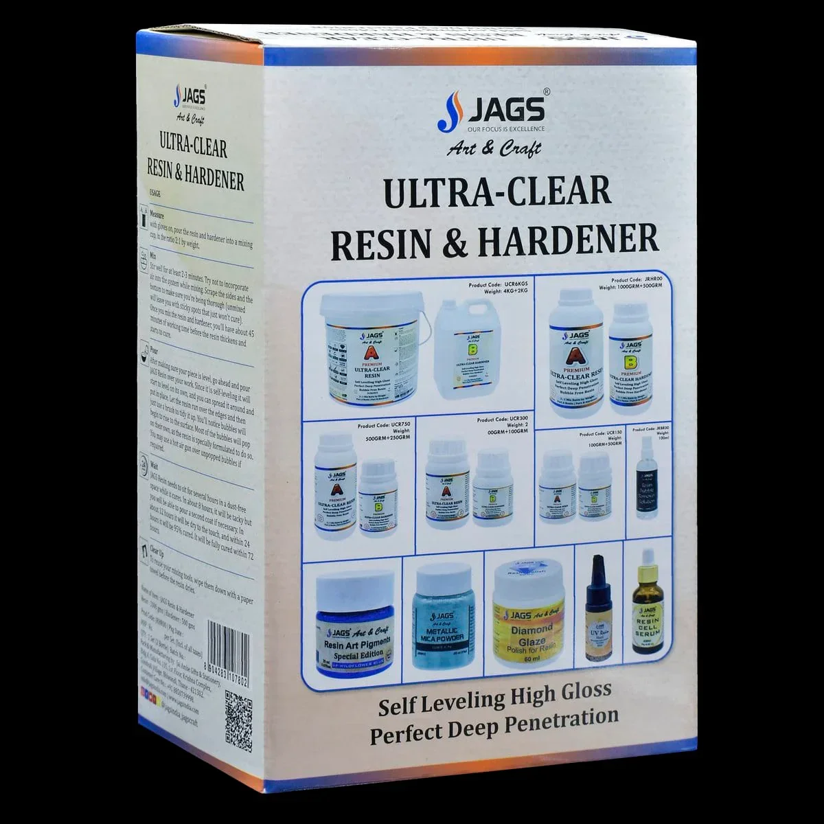 Ultra Clear Resin 1000Gms hardener  500Gms JRHR00 - Image 3