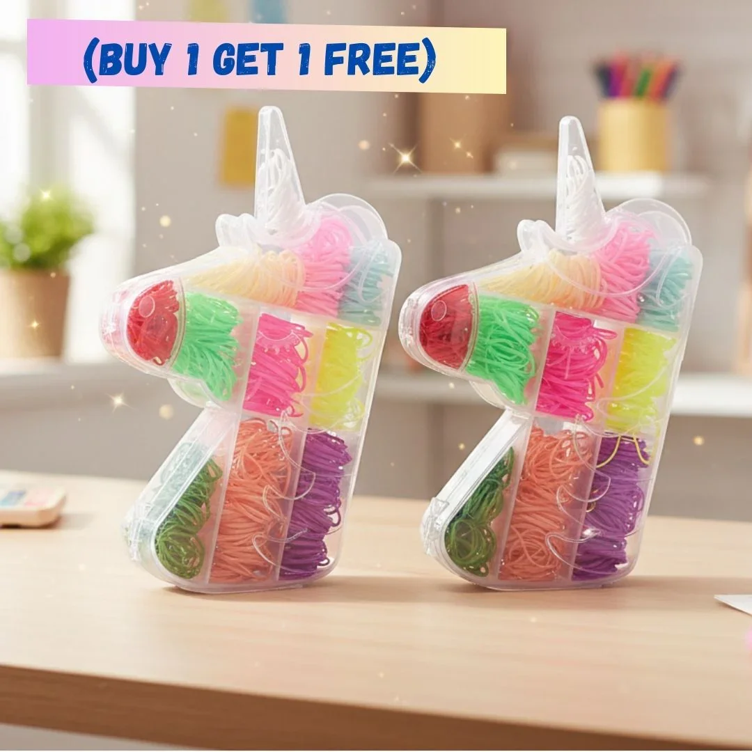 (BUY 1 GET 1 FREE) Unicorn Loom Band Box (Ulb)