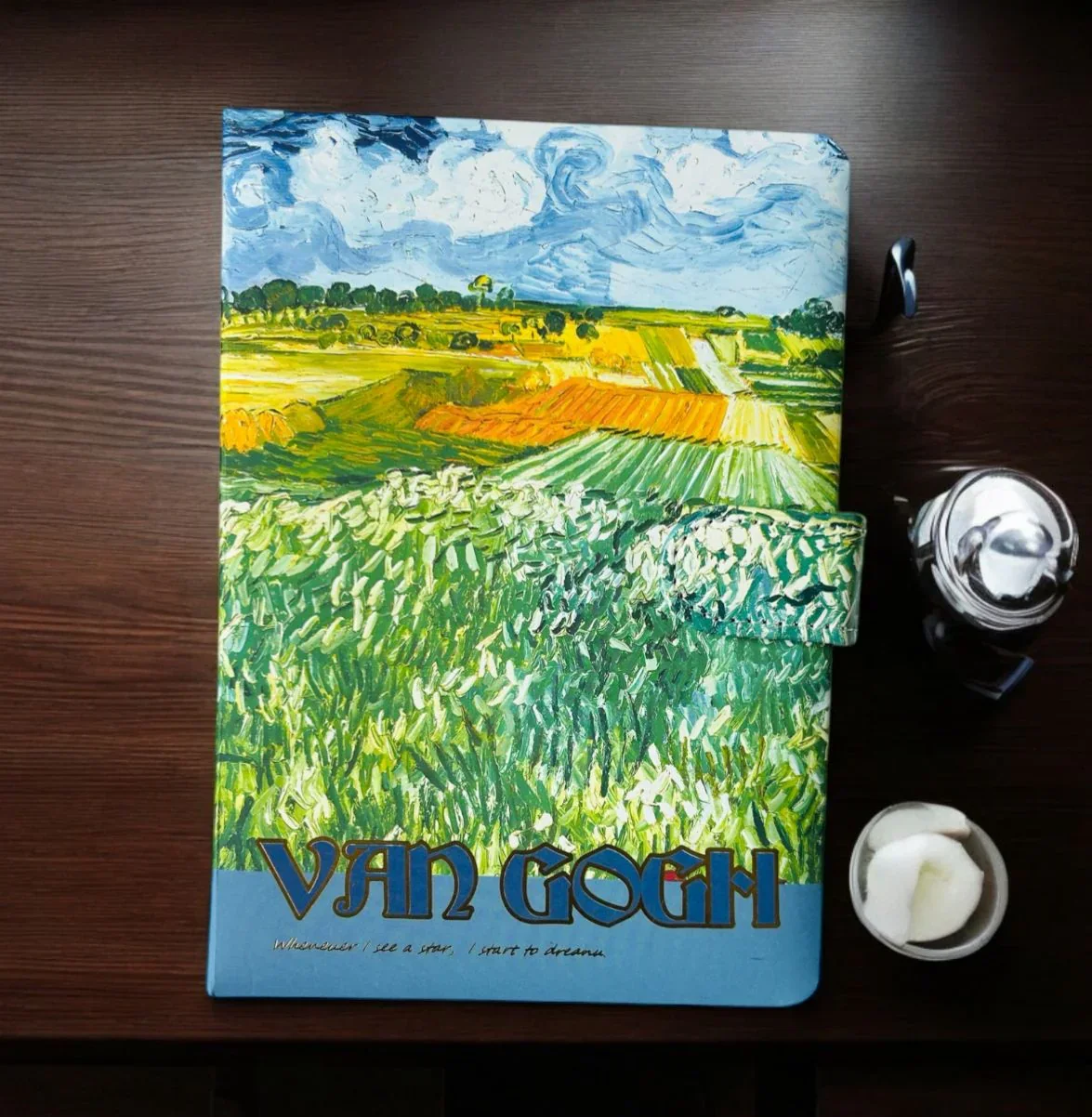 Van Gogh Landscape Journal Diary with magnet lock for 2026 - Image 6