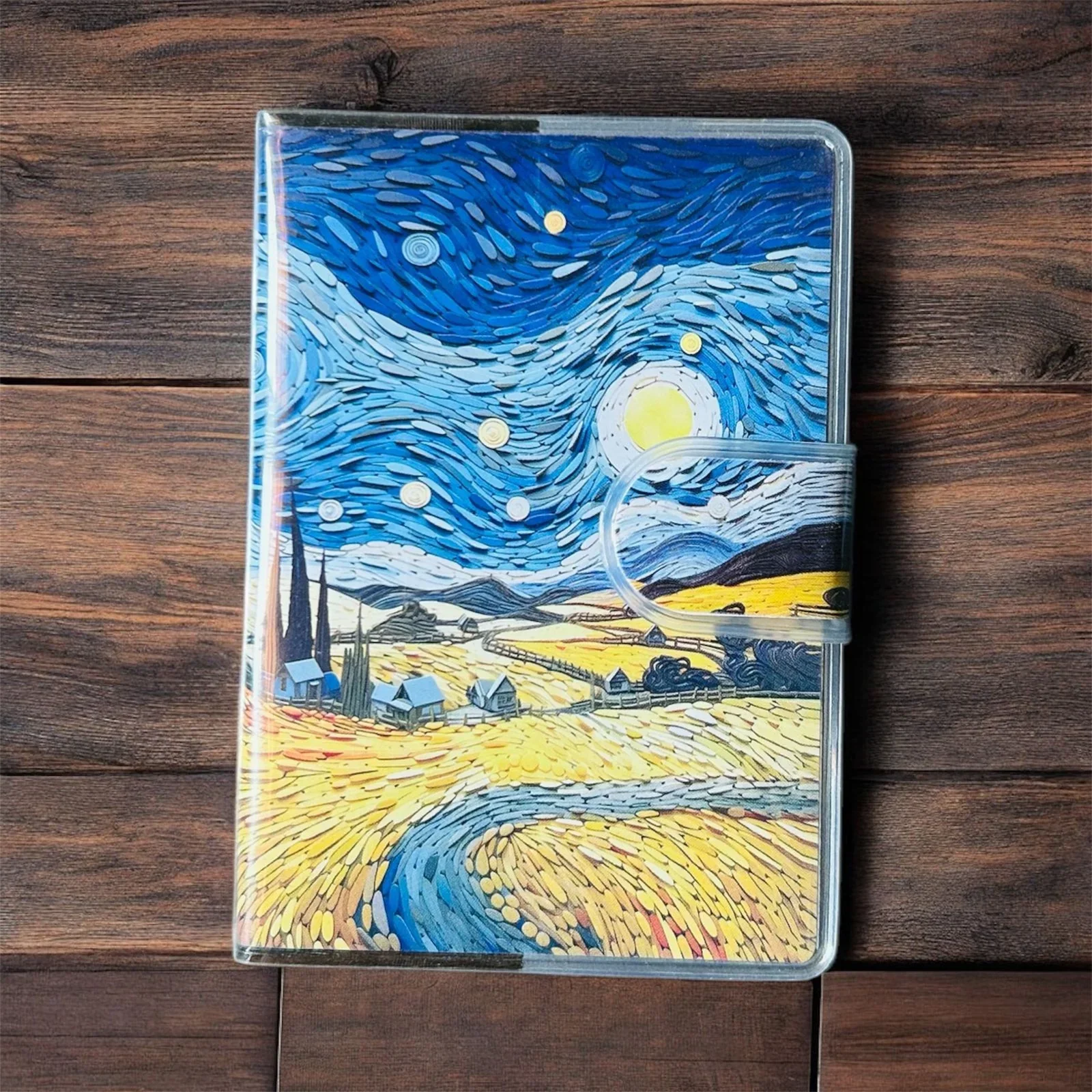 Van Gogh Latest Edition Velcro Fancy Diary A7 | Contains 1 diary - Image 6