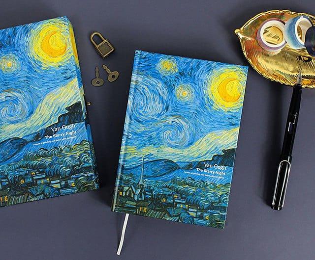 Van Gogh Mini Journal Diary I Pocket Journal ruled I Pocket diary van gogh - Image 4