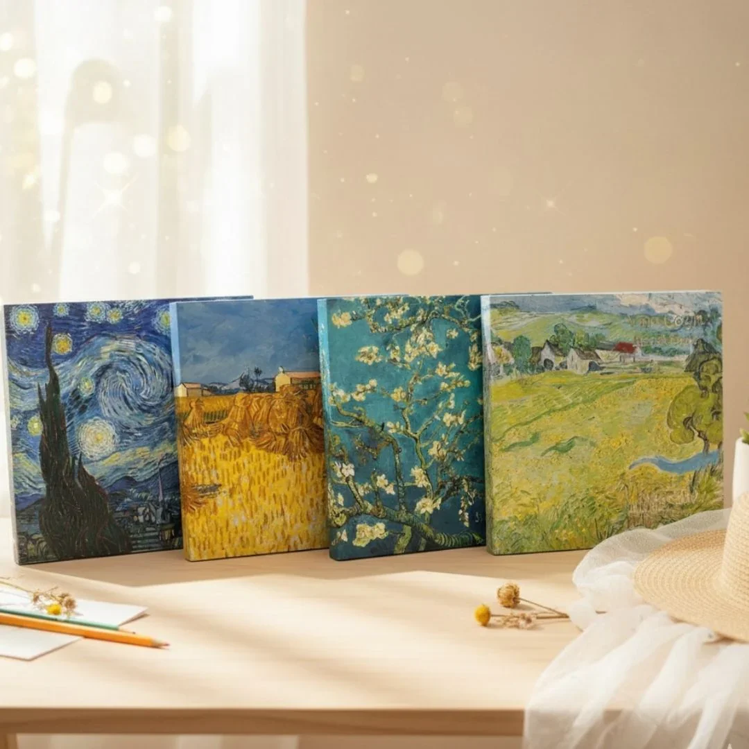 Van Gogh Square Sketchbook l 8.3x 8.3 l Pack of 1 - Image 3