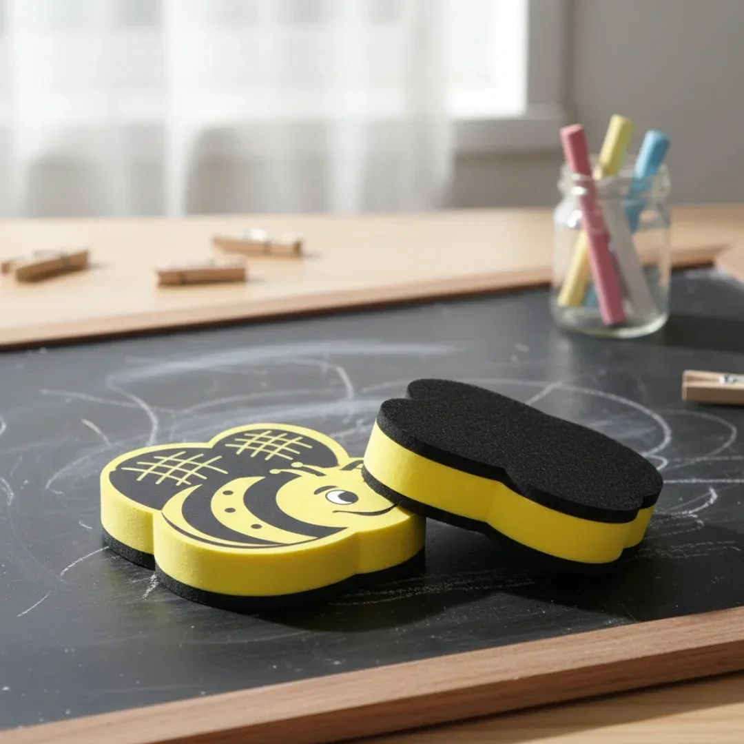 Cute Magnetic Bee Whiteboard Duster - Fun & Functional (pack of 1) - Image 5