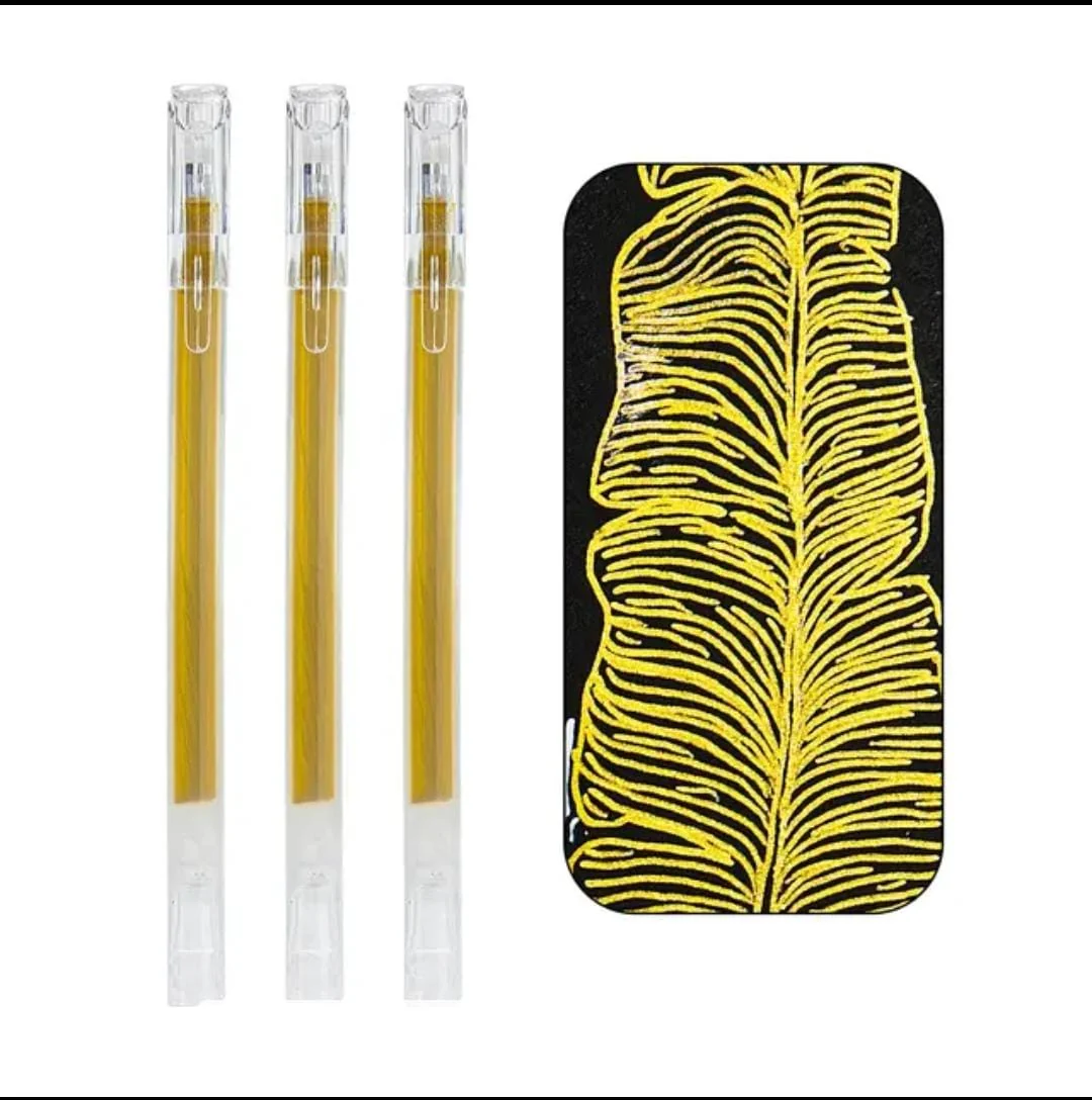 (Buy 1 get 1 free ) White Gel Pen l Mandala White Pen for doodling and projects l Pack of 1 pen - Image 8