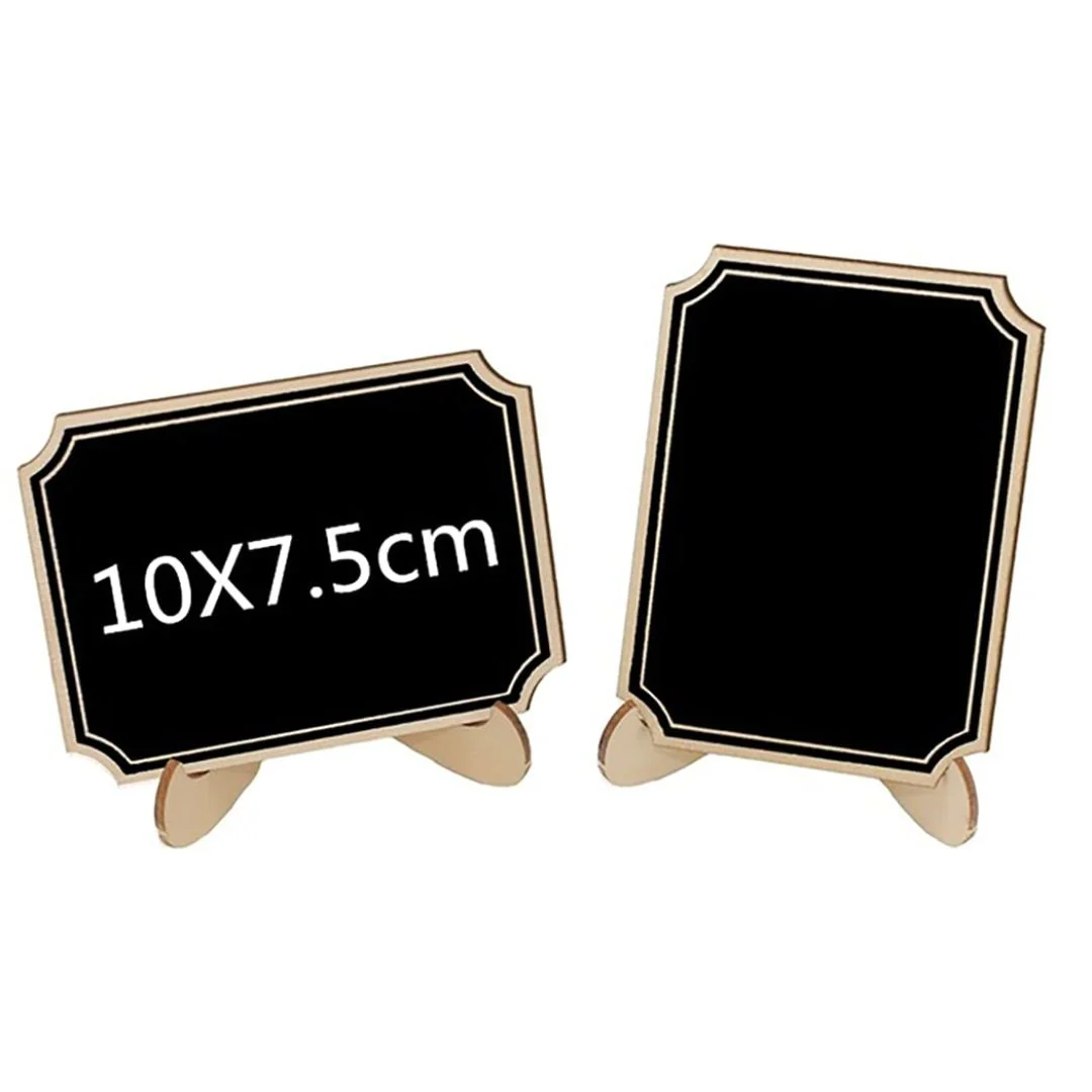 Wooden Blackboard with Stand | Pack Of 1 - Image 4