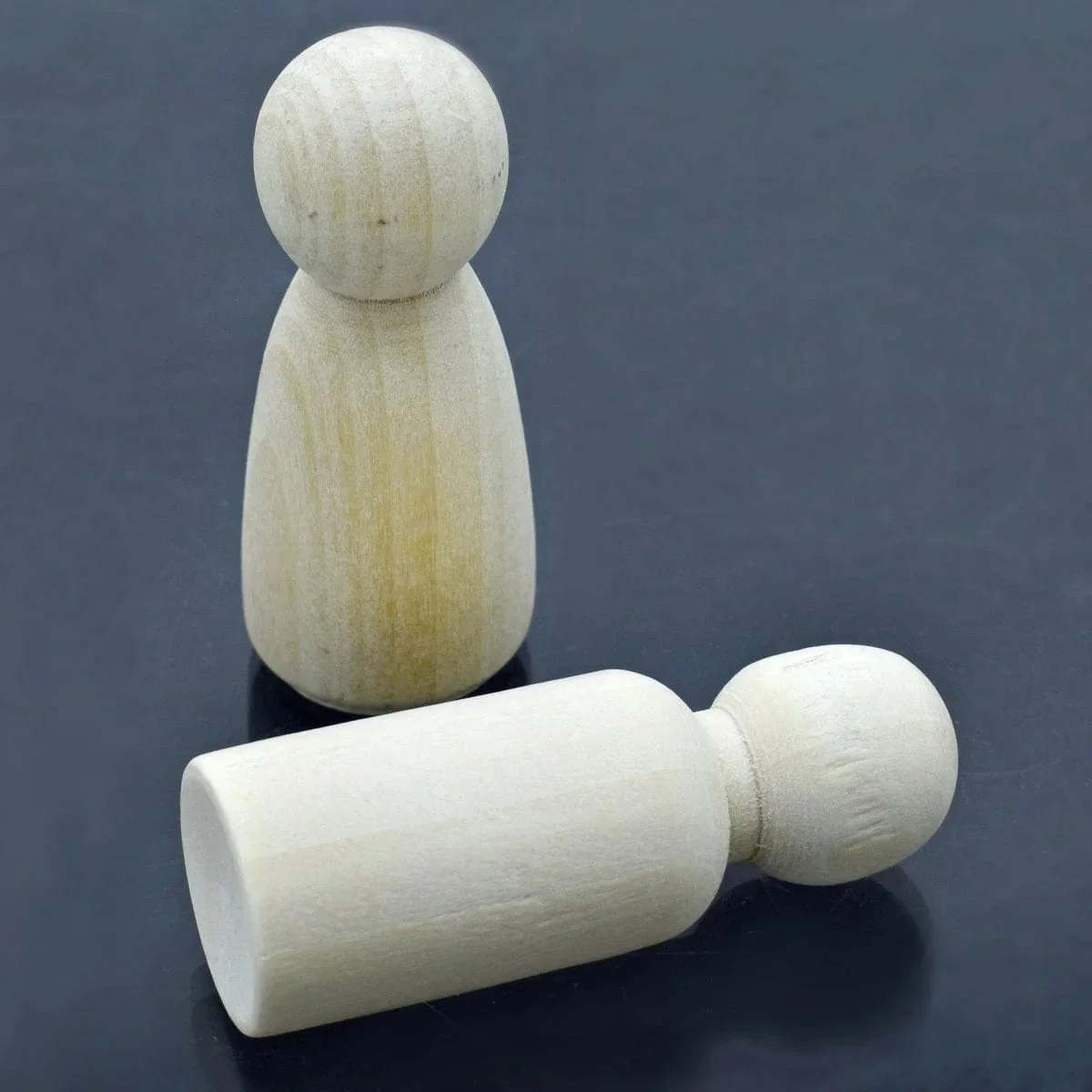 Wooden Doll Raja & Rani 2Pcs WD53MM - Image 2