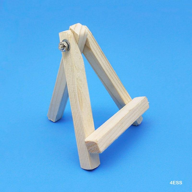 Small Wooden Display Easel with Screws (4 Inch)1pcs- pack of 1 - Image 2