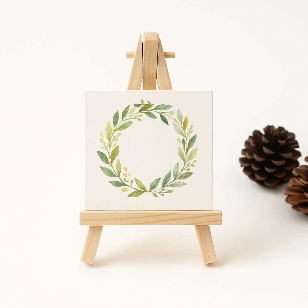 Mini Wooden Display Easel - 7 Inch (9x16cm) - Image 4