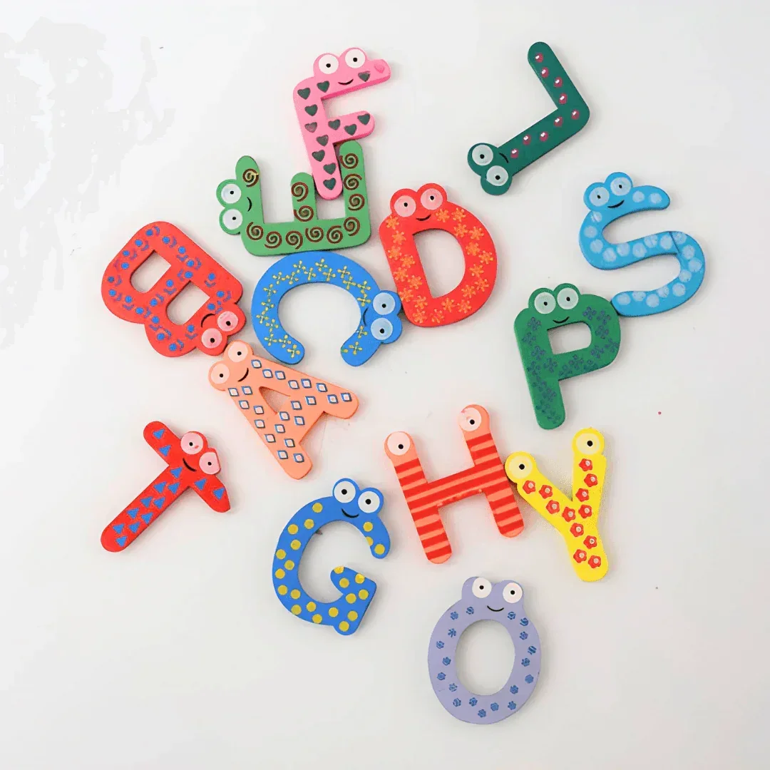 Wooden Magnet A To Z 26 pic ( pack of 1) - Image 4