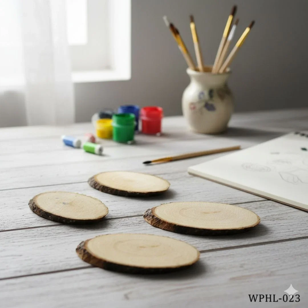 Wooden Oval Plates (pack of  6) polished - Image 5