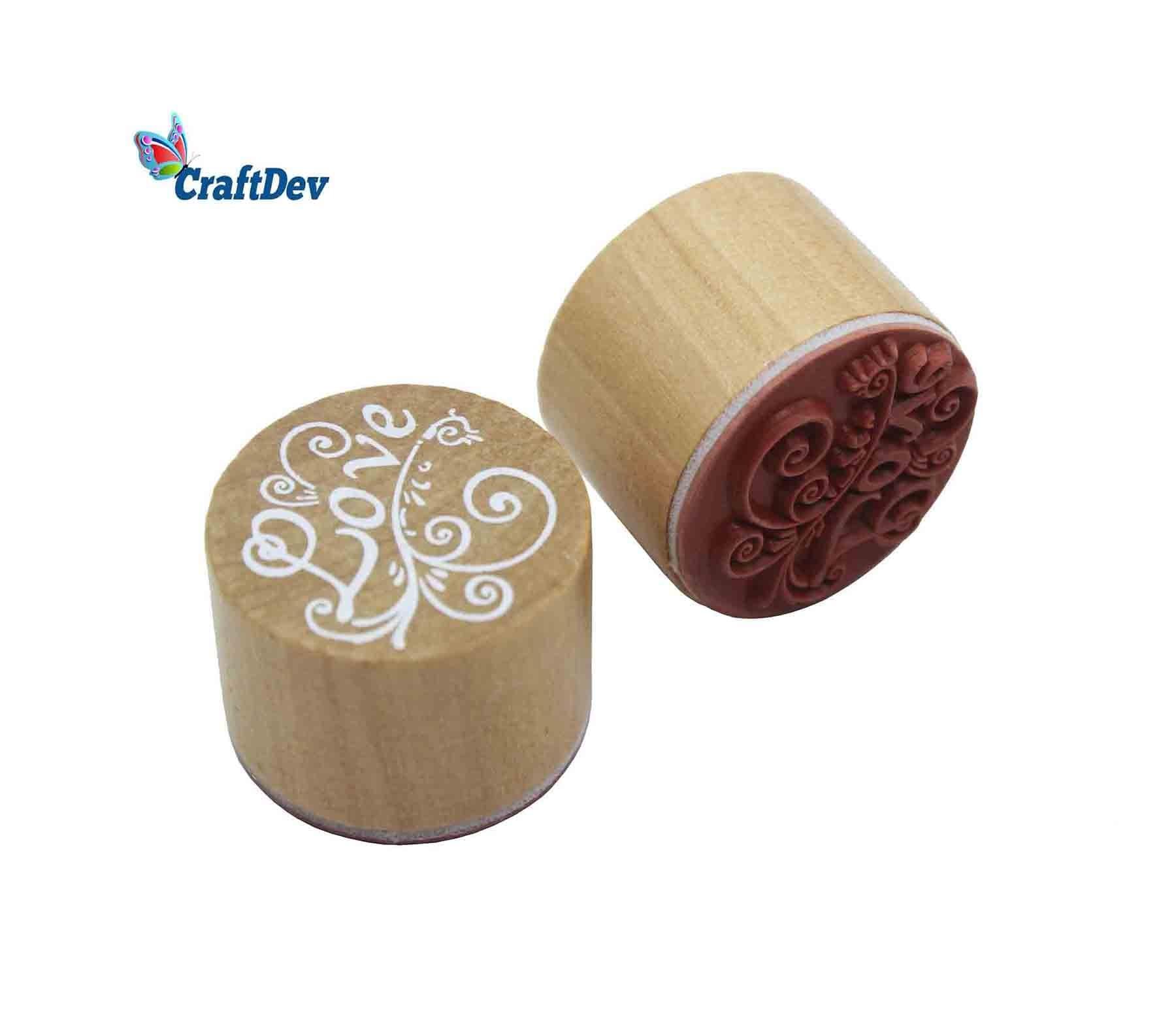 Wooden Stamp Round Quotes single Pcs (Wsrq) - Image 3