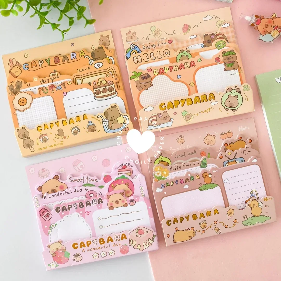 Cute Cartoon Sticky Note Pads - Large Size (105x98mm)